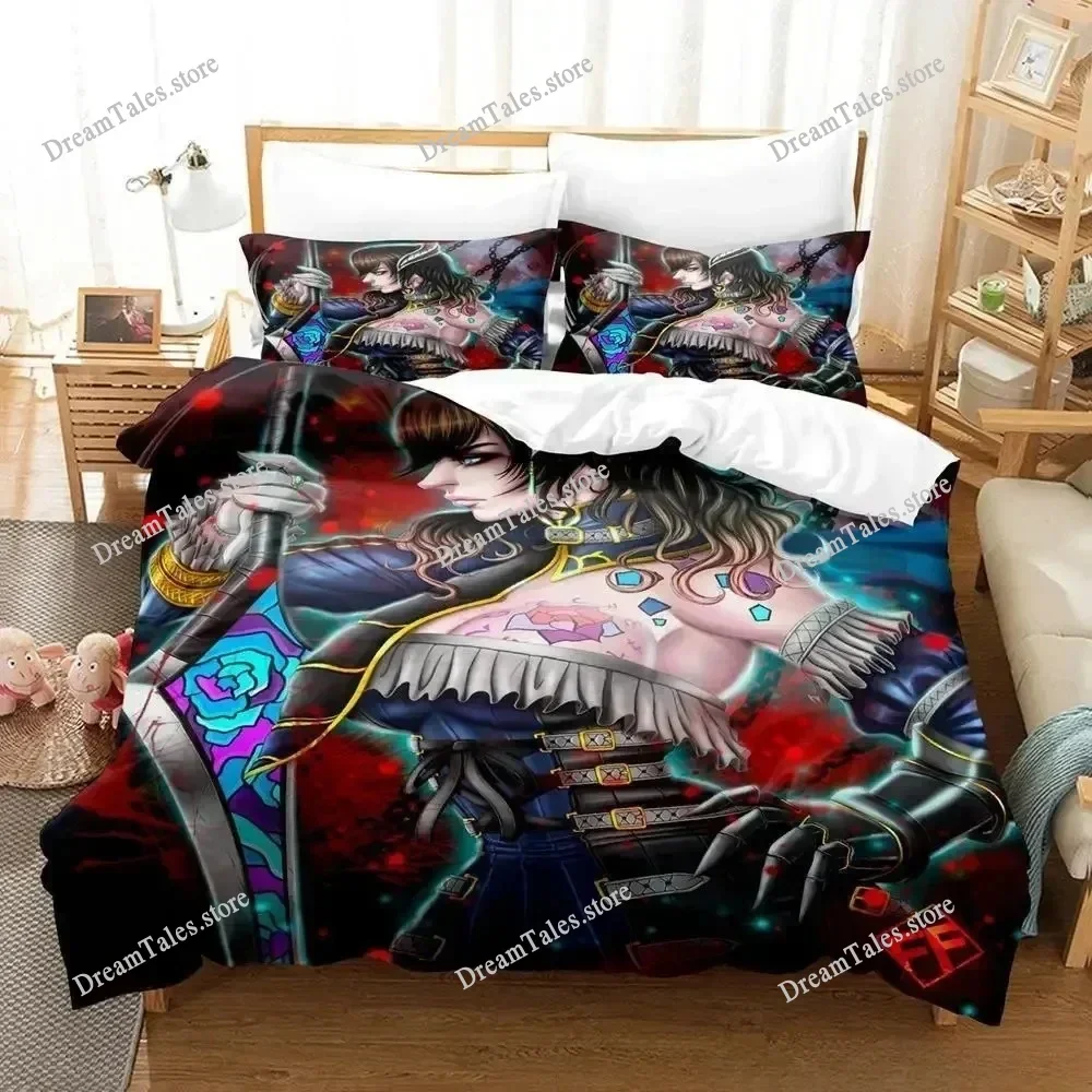 

Anime BLOODSTAINED RITUAL OF THE NIGHT Bedding Set Single Twin Full Queen King Size Bed Set Adult Kid Bedroom Duvet Cover Sets