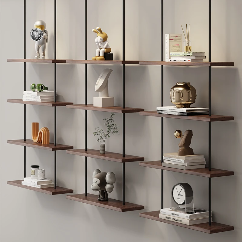 

Minimalist hanger shelf hanger display rack baffle ceiling wall bookshelf wall hanger creative decorative rack