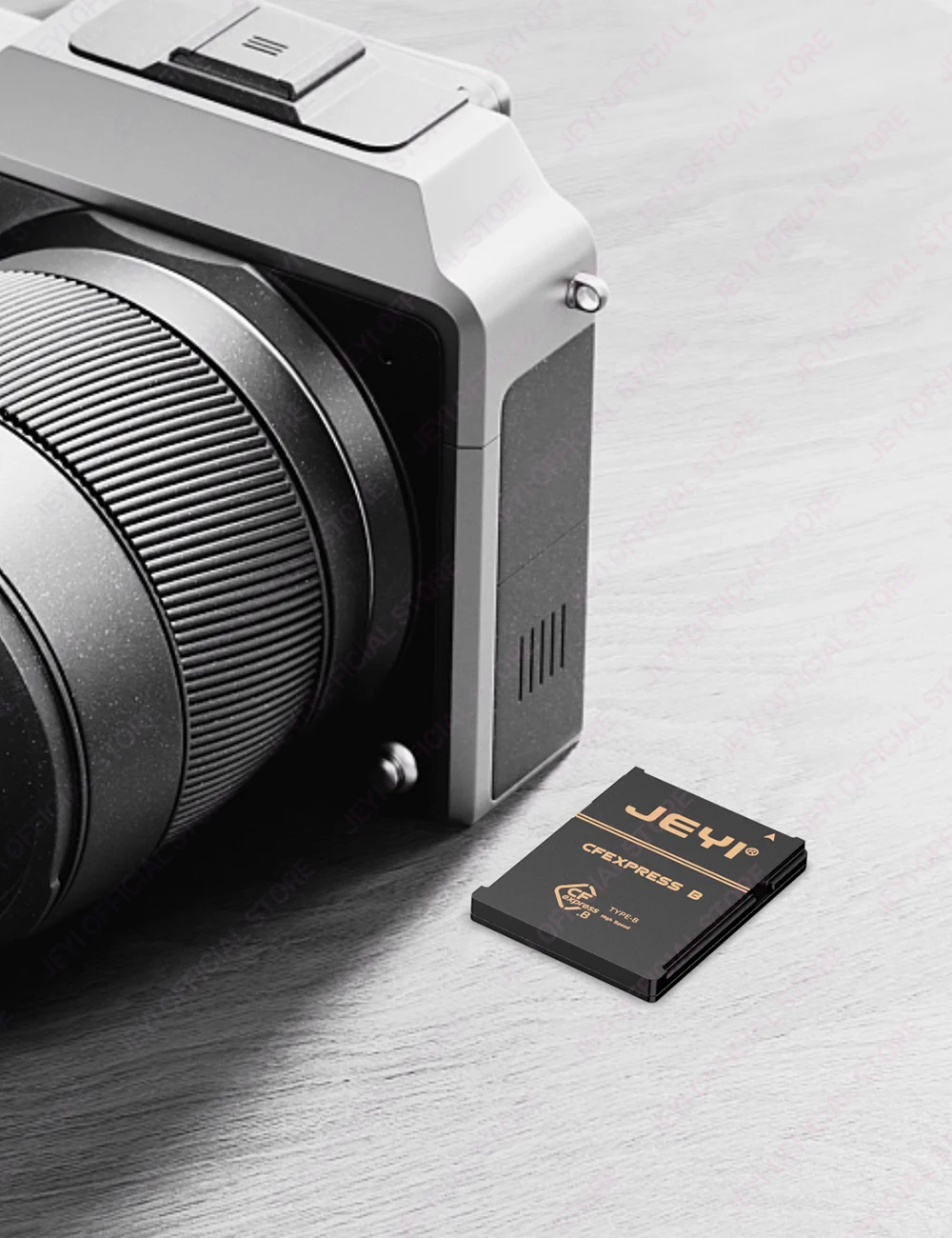 JEYI 2230 M.2 NVMe SSD auf CFE Typ-B-Adapter aus reinem Kupfer, Erweiterungsspeicher CFexpress-Karte für NIKON Z6/Z7/Z8/Z9/D6, CANON R3/R5C – Detail 10