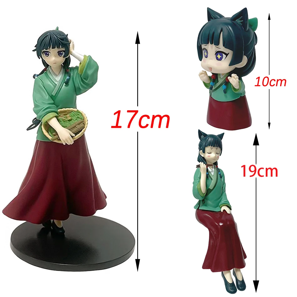 Anime The Apothecary Diaries BANPRESTO Q-versione Figura Modello PVC Modello da collezione Ornamenti DollsToys Regali di festa Disponibile