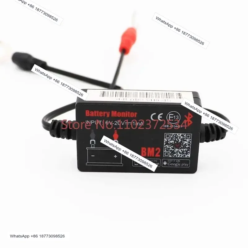 Bluetooth battery monitor BM2 with smart phone app available for IOS and Android