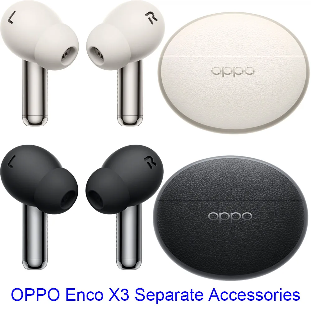 [Used] OPPO Enco X3 Earphone Separate Accessories Right Left Side Ear Charge Box for Repair Fix Enco X3 Replacement Parts