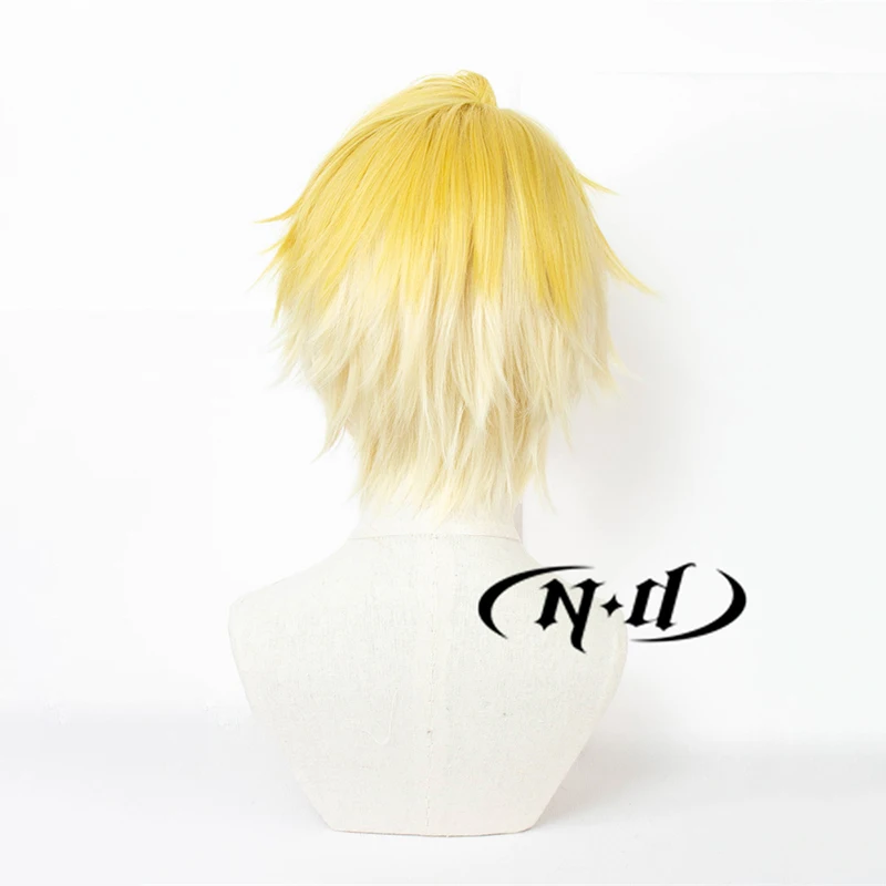 ND Sonny Brisko Cosplay Wigs Hairpiece VTuber Cosplay Hair Wigs for Comic Con Coser Costume Theme Party Heat Resistant Synthetic