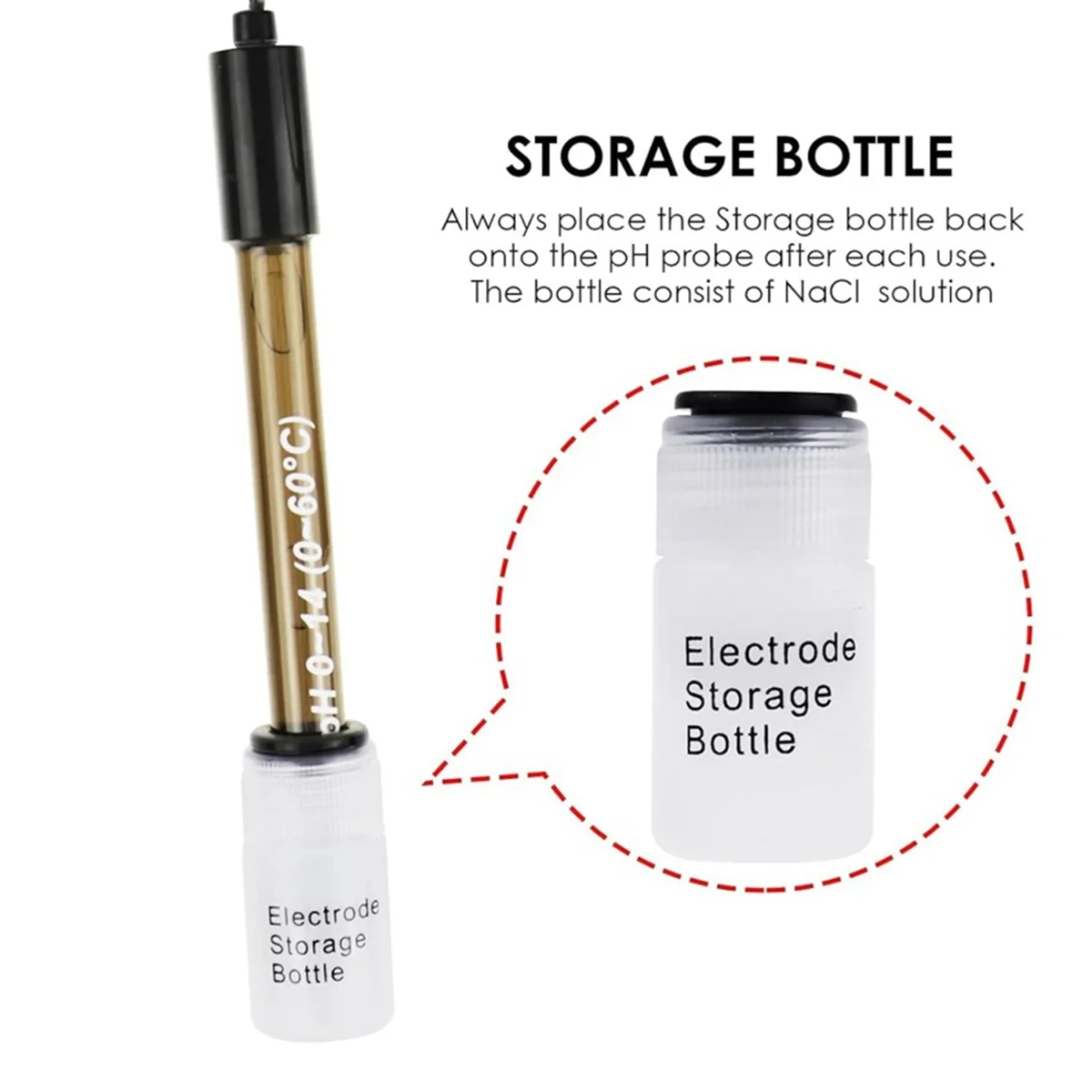 A20M Датчик электрода PH Зонд Промышленный эксперимент Лабораторный анализатор воды в бассейне PH-метр Тестер PH-зонд Разъем BNC