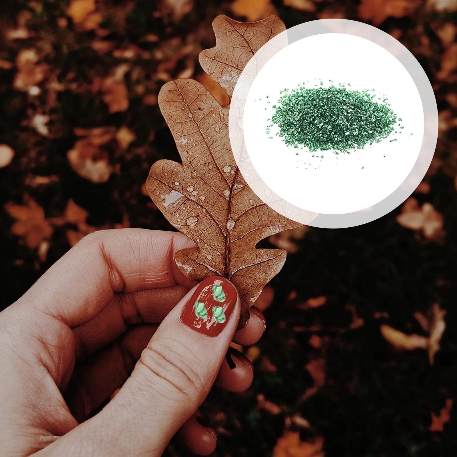 

Manicure DIY Accessories Irregular Glass Epoxy Fillers Exquisite Shapes Design Sufficient Amount Jewelry Making Phone Decor