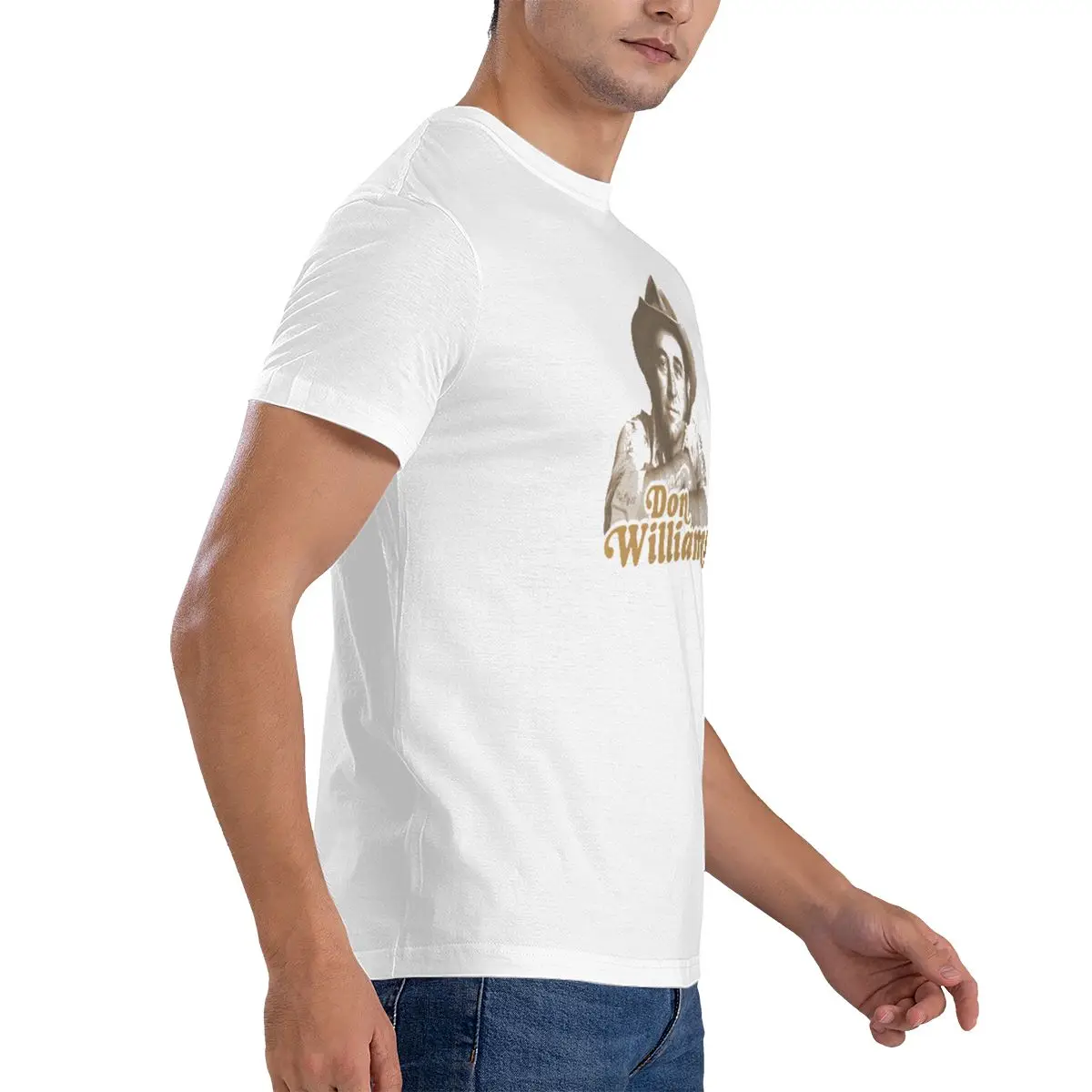 Don Williams Men's Classic Unisex Cotton T-Shirt for Men & Women, Classic Tee