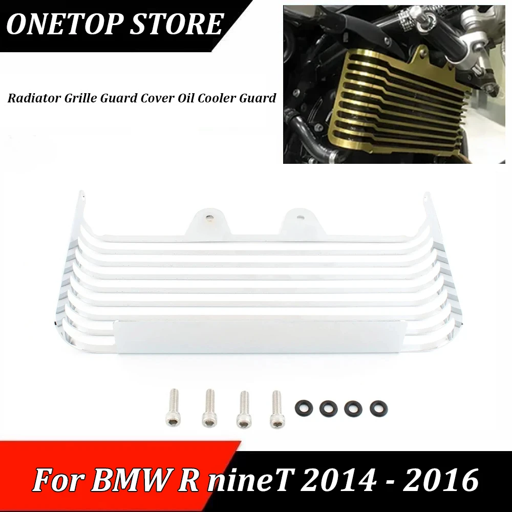 

Для BMW R nineT Scrambler Urban G/S Racer Pure 5, RnineT, решетка радиатора мотоцикла, защитная крышка масляного радиатора