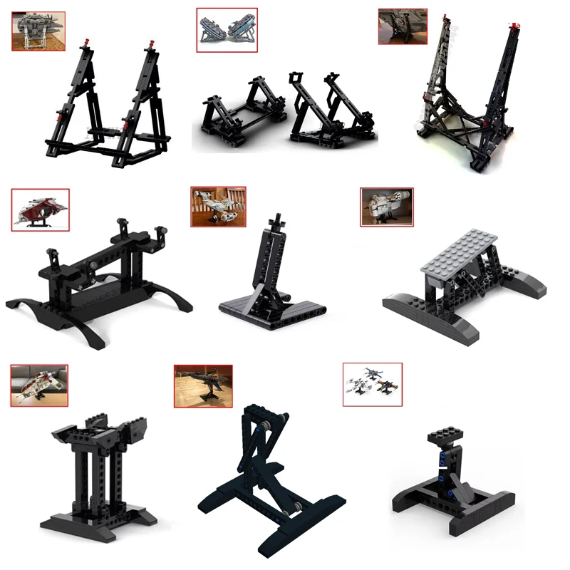 NEW Vertical Display Stand for Millennium MOC Falcons 75257 75105 Building Blocks Compatible with 05007 Ultimate Collector's Set