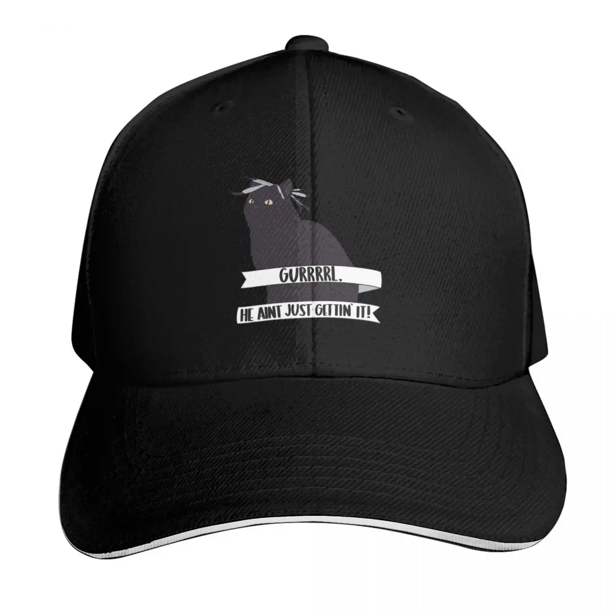 Salem Gurrrl Illustration Baseball Cap Sunhat hats on offer Male hat Hood Men Caps Women's