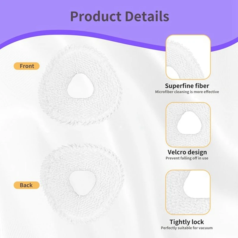 18PCS For Narwal Freo X Ultra /J4 Lite Robot Vacuum Cleaner Main Side Brush Cover Hepa Filter Mop Replacement Parts image 3