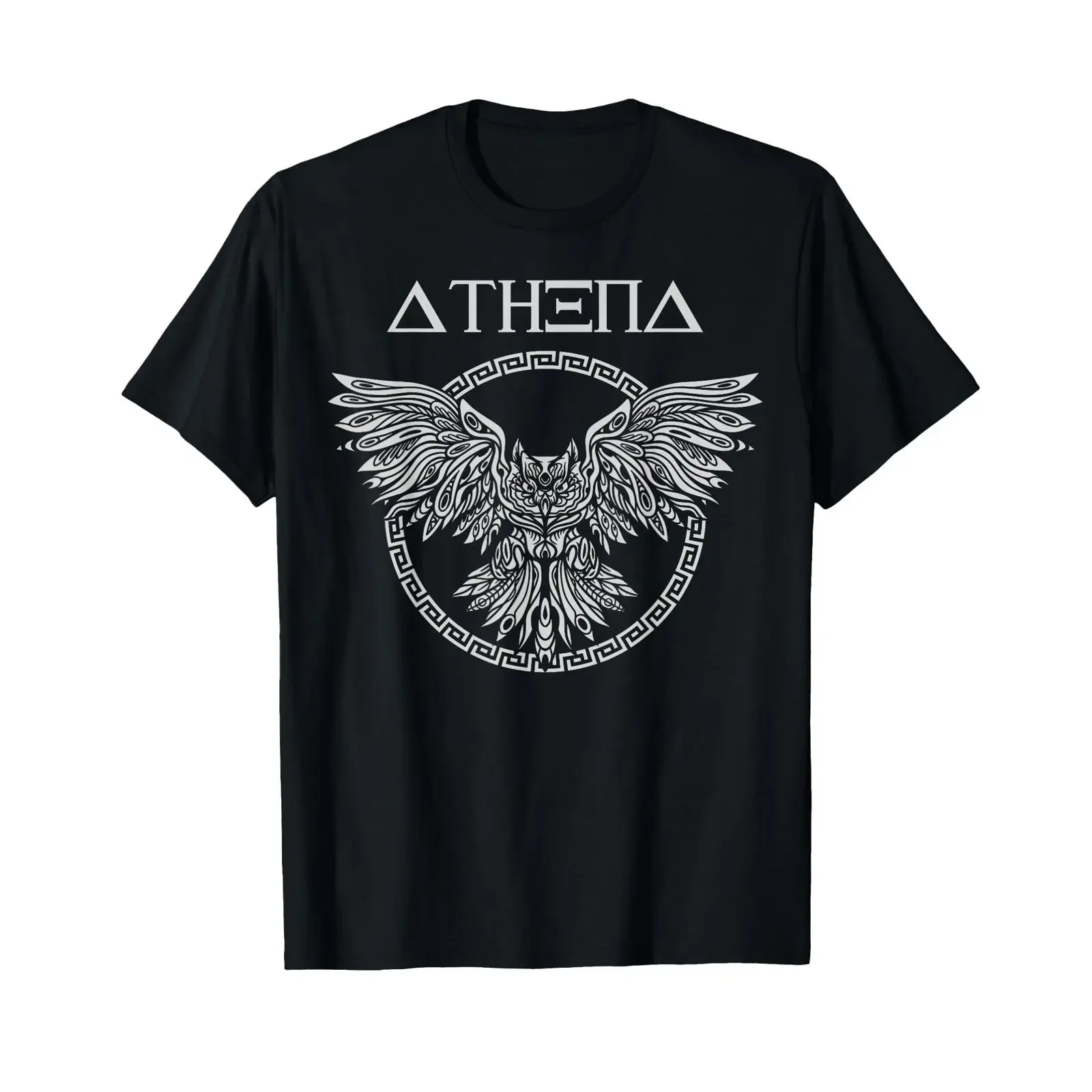 Athena Ancient Greek Goddess' Athens Mythology T Shirt vintage Washed Breathable Stretched graphic Unisex Versatile Stylish