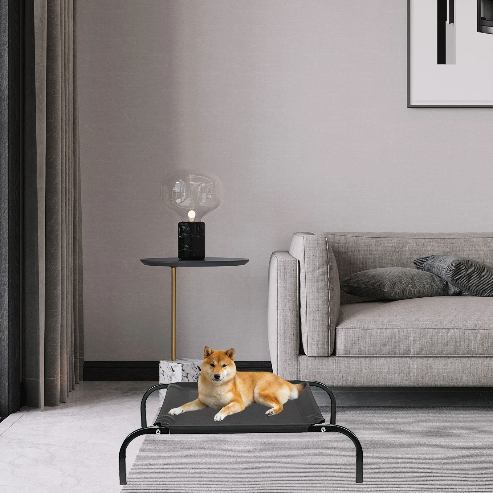 

Dog Bed Replacement Mesh Elevated Pet Bed Covers Washable Breathable For Indoor Outdoor Camping Puppy Cat Large Dog