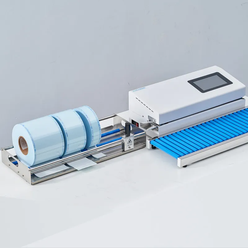 Automatic Dental Sterilization Bag Sealing Cutter Paper Plastic Pouch Cutting Equipment for Hospital Supply Room Operating Room