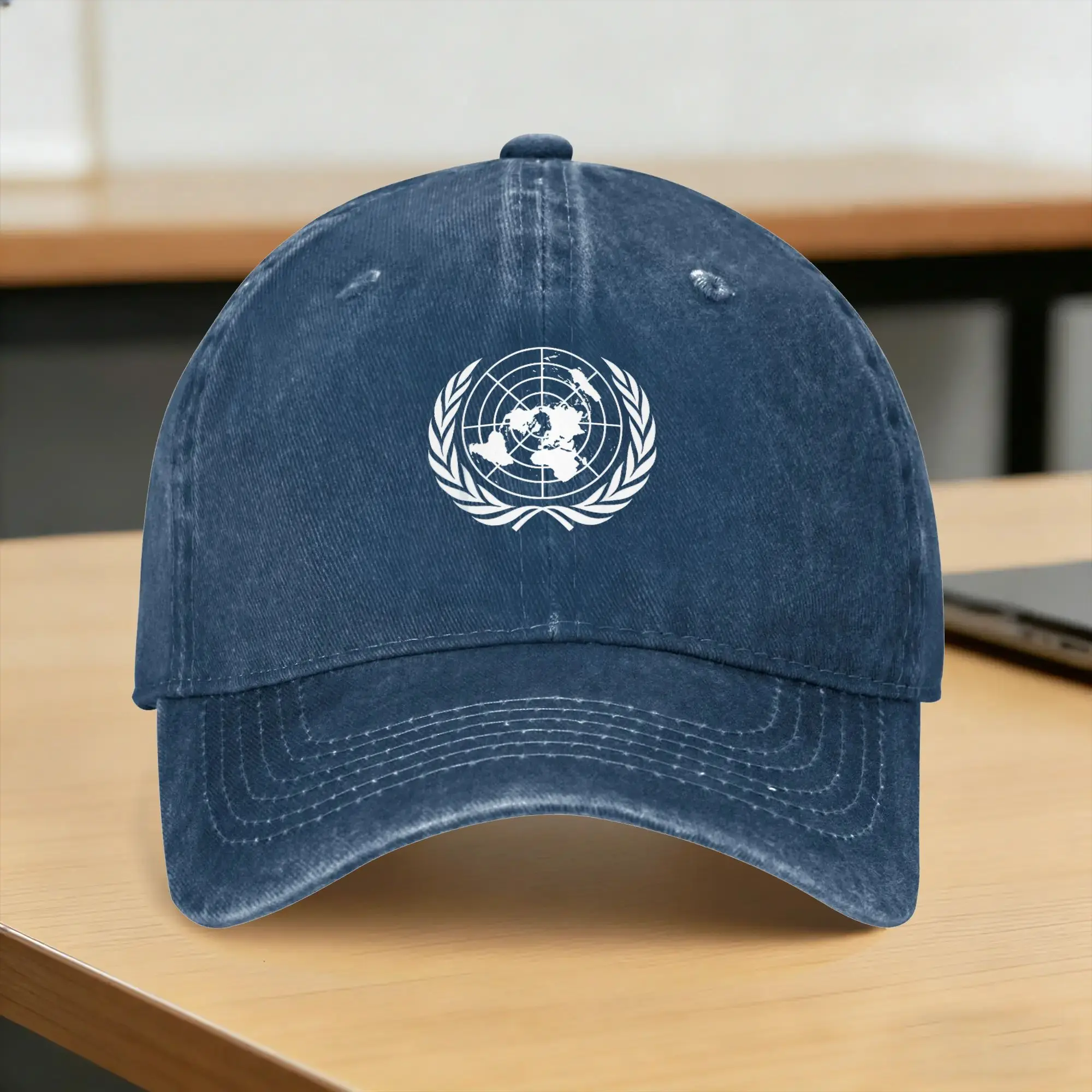 United Nations Flag Casual Baseball Cap Summer  Trucker Hat Adjustable Outdoor Sport Hip Hop Hats Female Male Fashion Caps