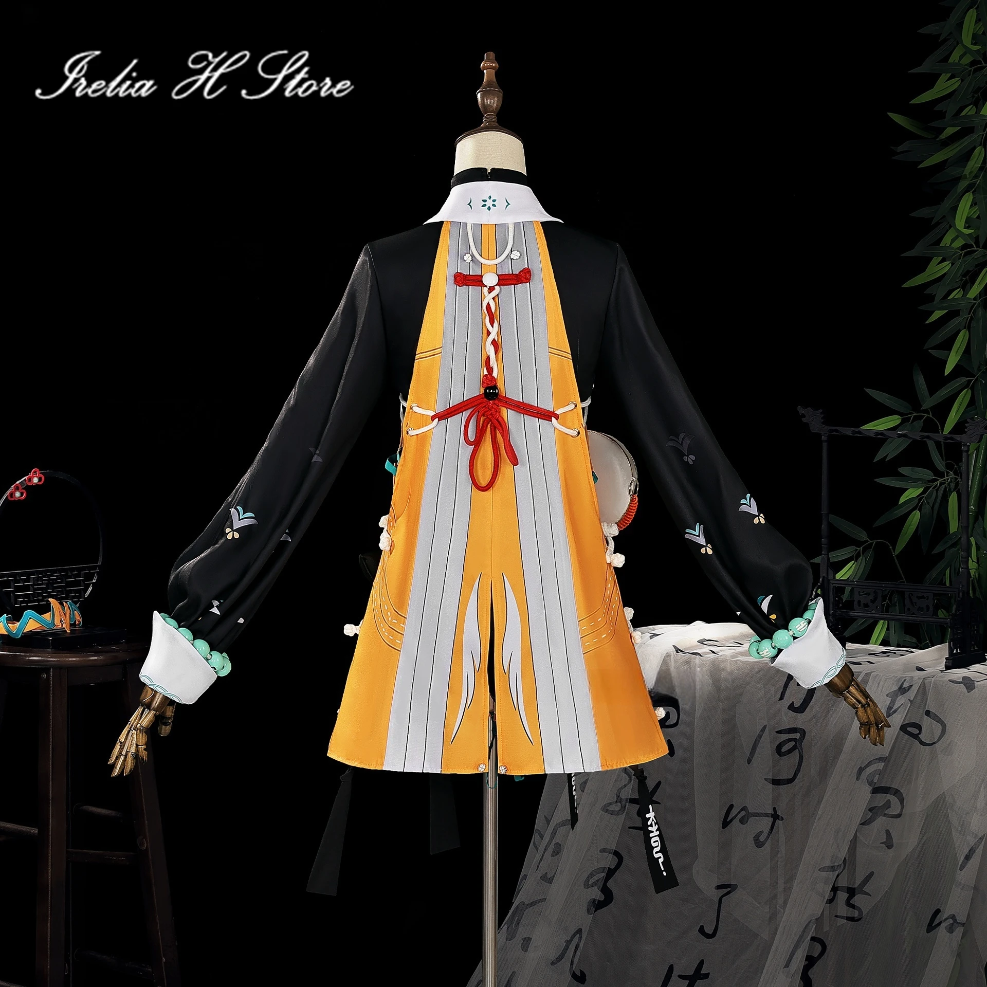 Irelia H Anime Belle Cosplay Zenless Zone Zero Kostum Cosplay Belle Xiseling Gaun Panjang Kostum Halloween