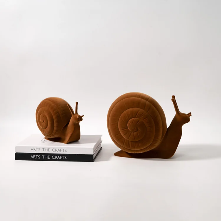 Modern Home Decoration Resin Art Sculpture Crafts Home Decoration Accessories Snail Ornament