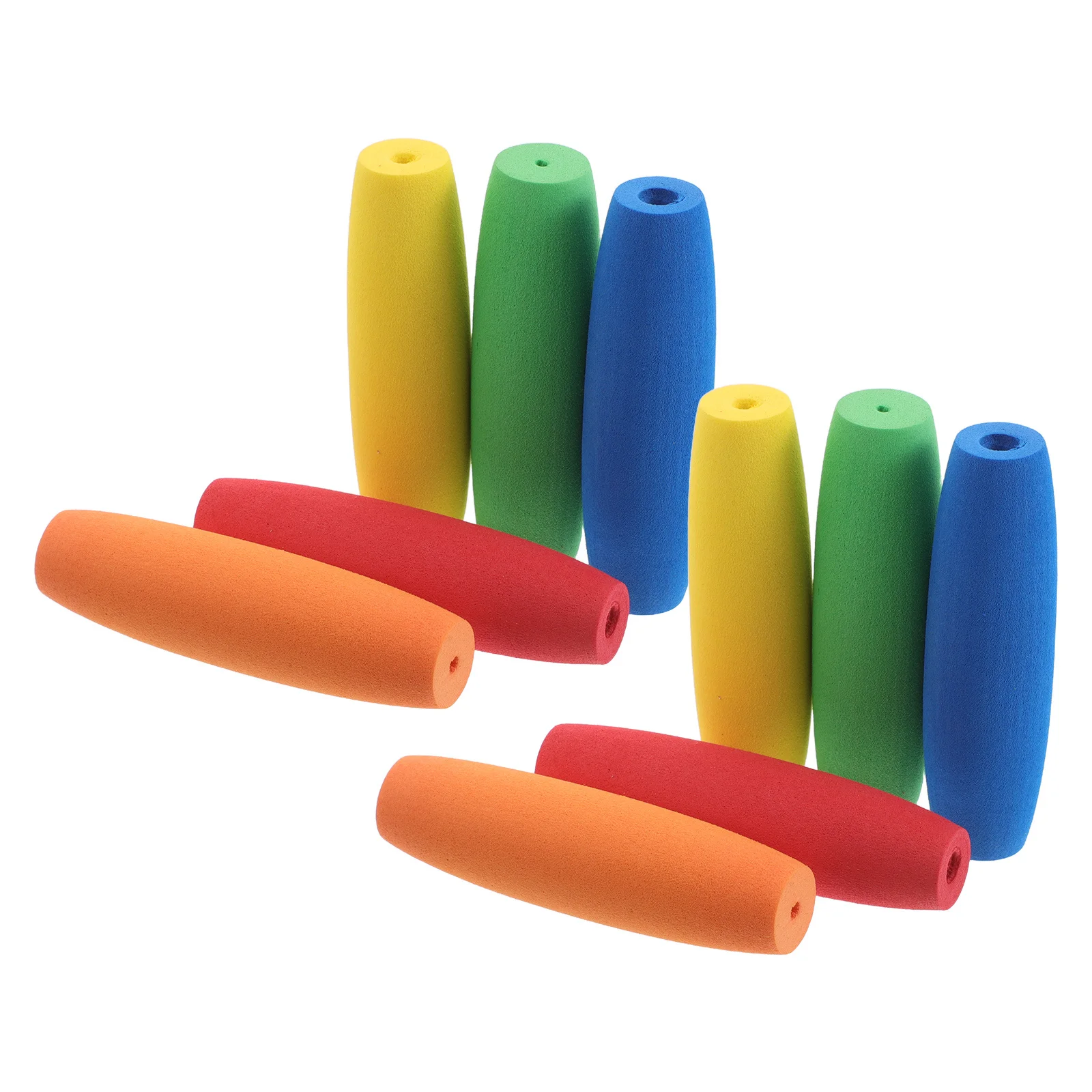 

10 шт. Нескользящие накладки на крючки для вязания, мягкие чехлы из ЭВА, эргономичный дизайн, аксессуары для вязания, разноцветные, необходимые принадлежности для вязания