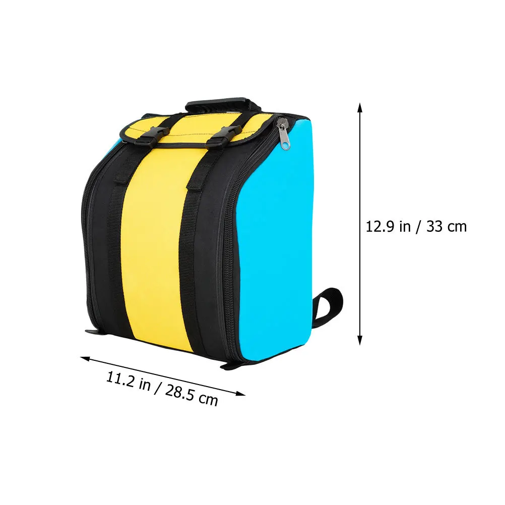 Рюкзак для бас-аккордеона, сверхмощная портативная сумка для переноски музыкальных инструментов для церковной концертной студии, школьный аккордеон