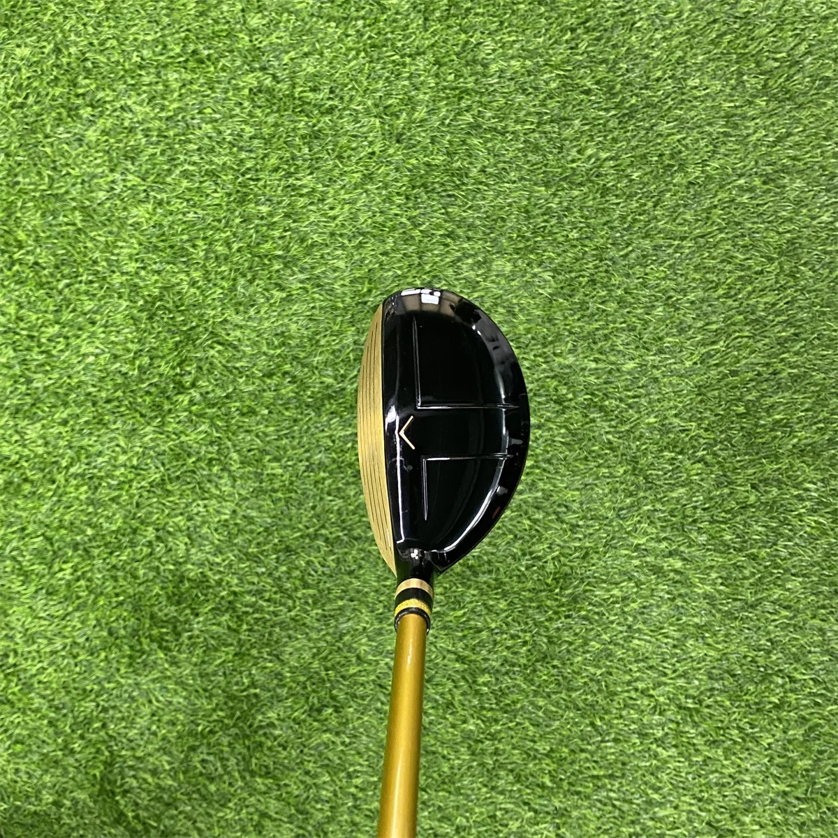 Golf Club 19 22 Degrees Equipped with R SR S Three Levels of Shaft and Special Head Cover Gold  Golf Hybrid Club