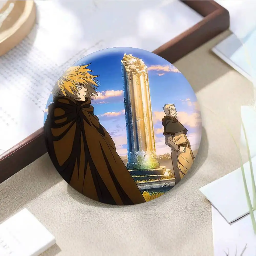 Anime Vinland Saga Button Pins Backpack Clothing Decor Brooch Badge Jewelry Gifts for Kids