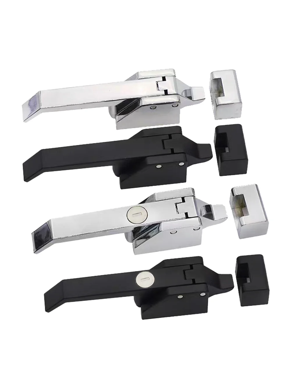 

DK615-1-2 Stainless Steel Handle Industrial Load-bearing Snap Fasteners Oven Freezer Safe Fasteners Compression Pressing Lock