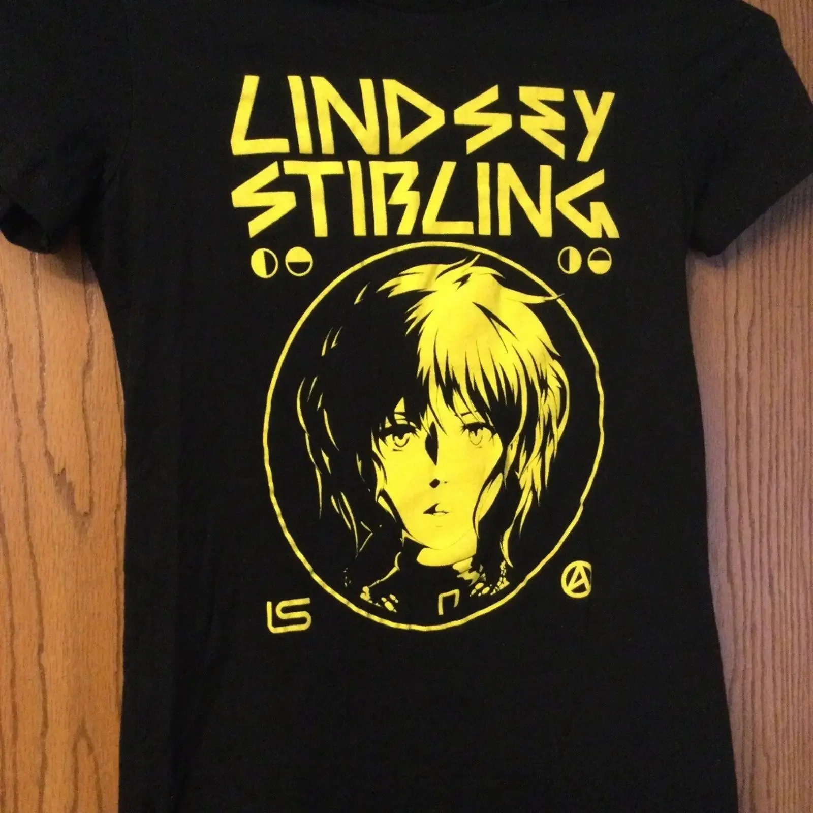 Camicia Lindsey Stirling nera in cotone taglia intera S 5XL unisex CL137 vintage Washed streetwear Stylish Stretched graphic