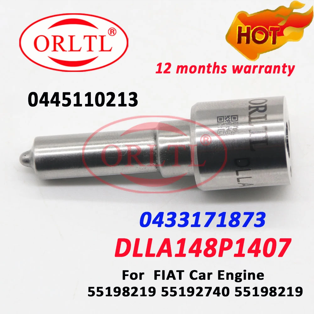 

NEW 0445110213 Diesel Injector Nozzle DLLA148P1407 Fuel Oil Injector DLLA 148 P 1407 0433171873 For FIAT 55198219 55192740 ORLTL