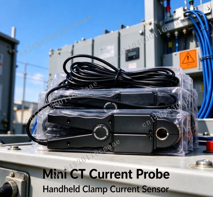 CTC0130 100A Handheld Spring Clip Current Transformer Probe Sensor Measurement Accessories