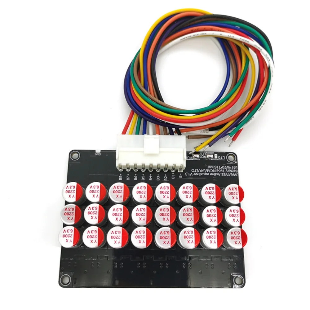 5A Actieve Equalizer Balancer 6S 7S 8S Cellen Balancer Lifepo4 Lipo LTO Batterij Energie Condensator Lithium Pack BMS