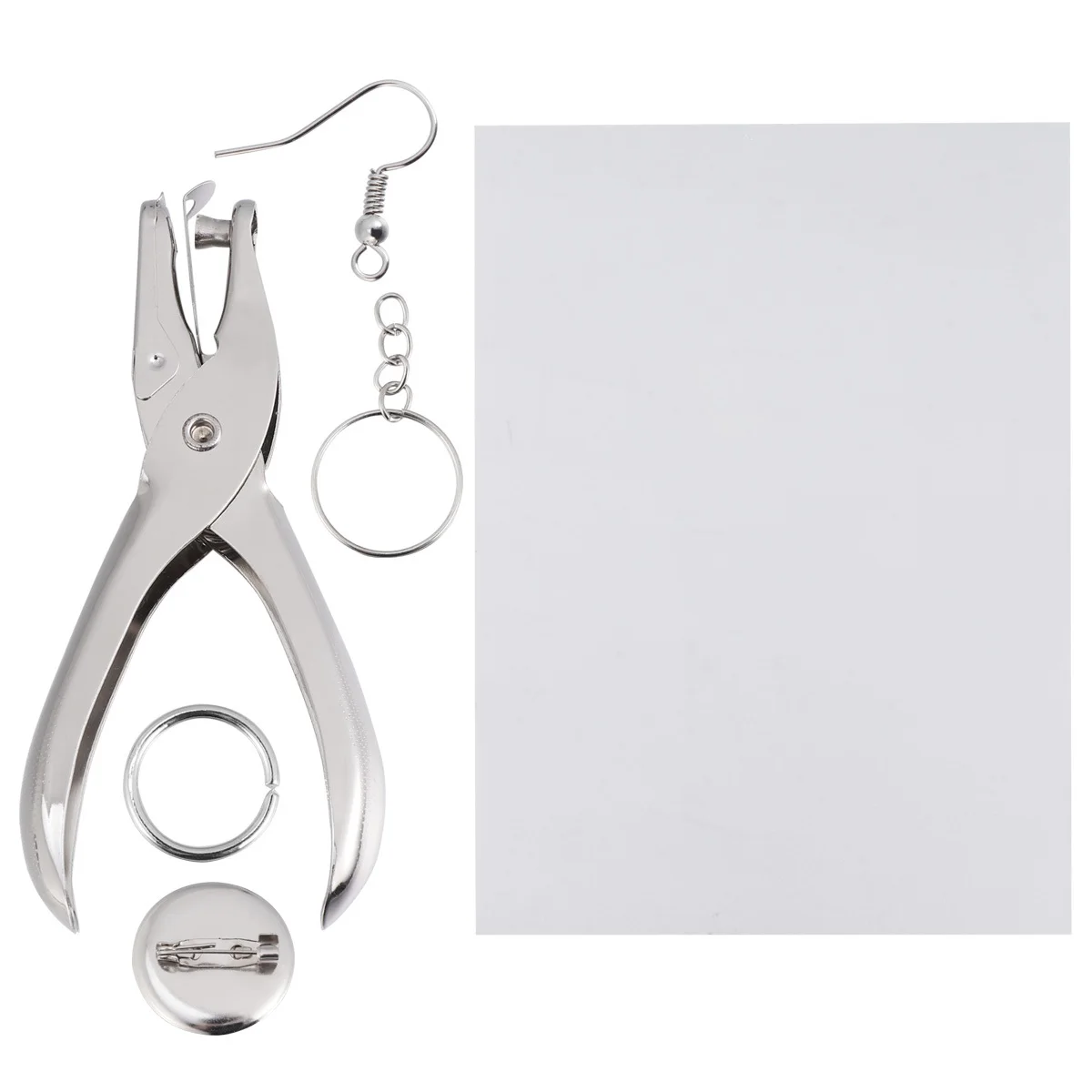 1Set Heat Shrink Sheet Material Premium DIY Hand-Painted Shrinky Sheets for Keychains Jewelry Making Craft Art Project