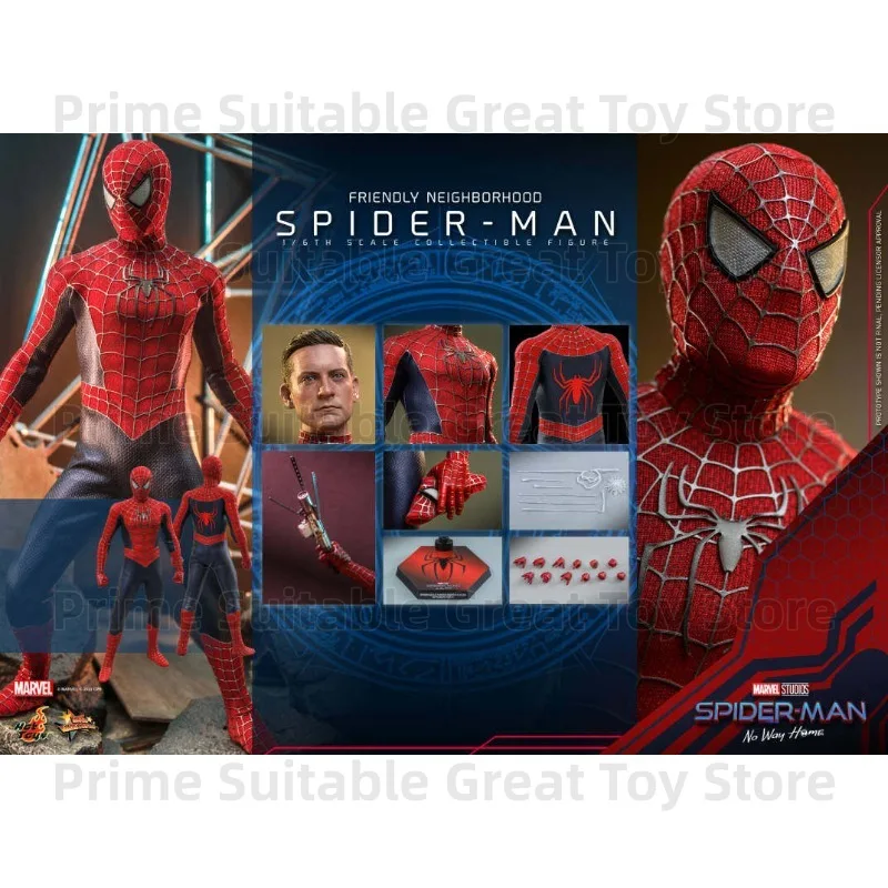 【In Stock】Original HotToys HT MMS661 MMS662 Spider-Man No Way Home Tobey Action Figure Gift&Collection