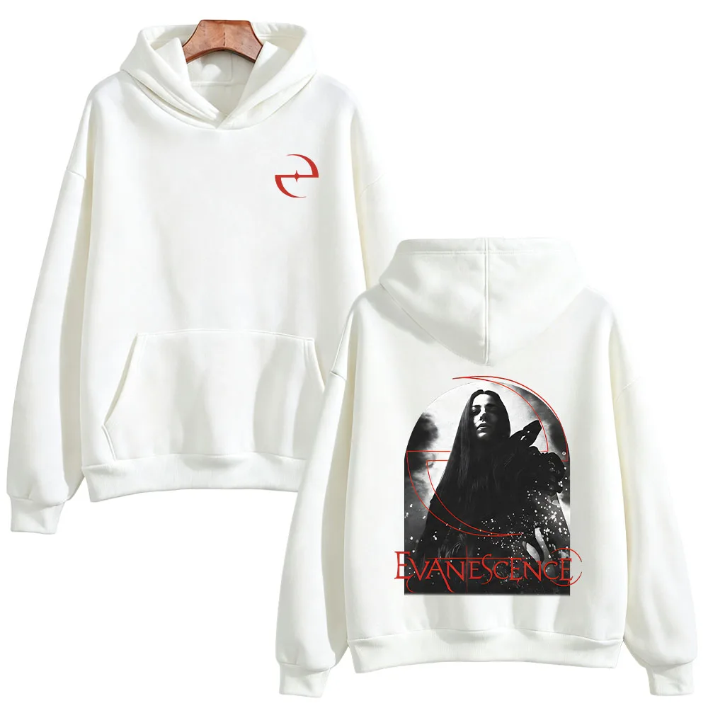 Sanctuary Logo Hoodie Evanescence Rockband Pullover Mode Unisex High Street Sweatshirts Lässige Langarm-Streetwear – Detail 3