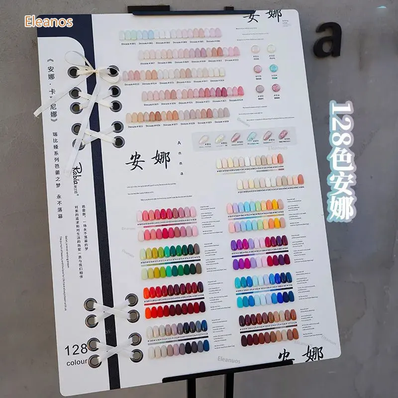 

Lemcco 128Colors Soak Off UV LED Nail Gel Kit With Color Chart Nail Art Salon Gel Polish Set Gel Kit Nail Gel Polish 15ml