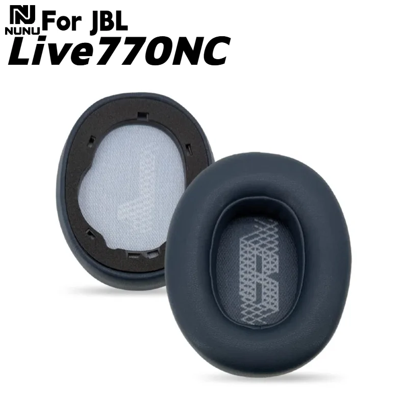 Wymienne nauszniki z pianki memory proteinowej z klamrą do słuchawek JBL Live 770NC, części zamienne do naprawy. — zdjęcie produktu 3