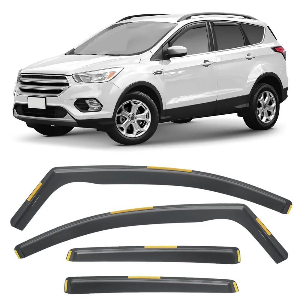 

For 2011-2025 Dodge Durango In-Channel Smoke Window Visor Vent Shade Rain Guards