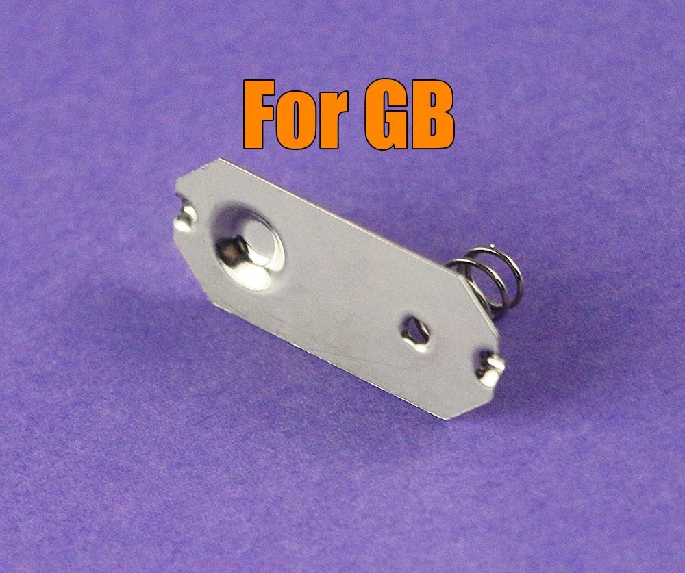 50pcs For Game Boy GBO New Battery Terminals Spring Contacts For GB Battery Holder