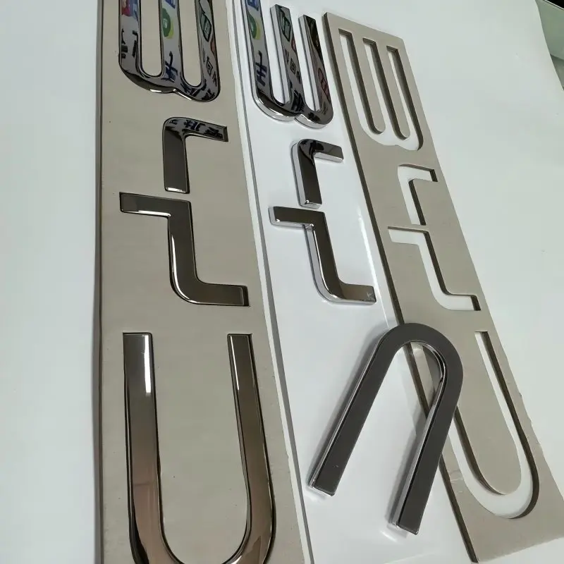 3D ABS For BYD Build Your Dreams Car Trunk Logo Badge Emblem Decals Sticker Dolphin Seal Han Tang EV Song Yuan Plus Atto 3 Qin