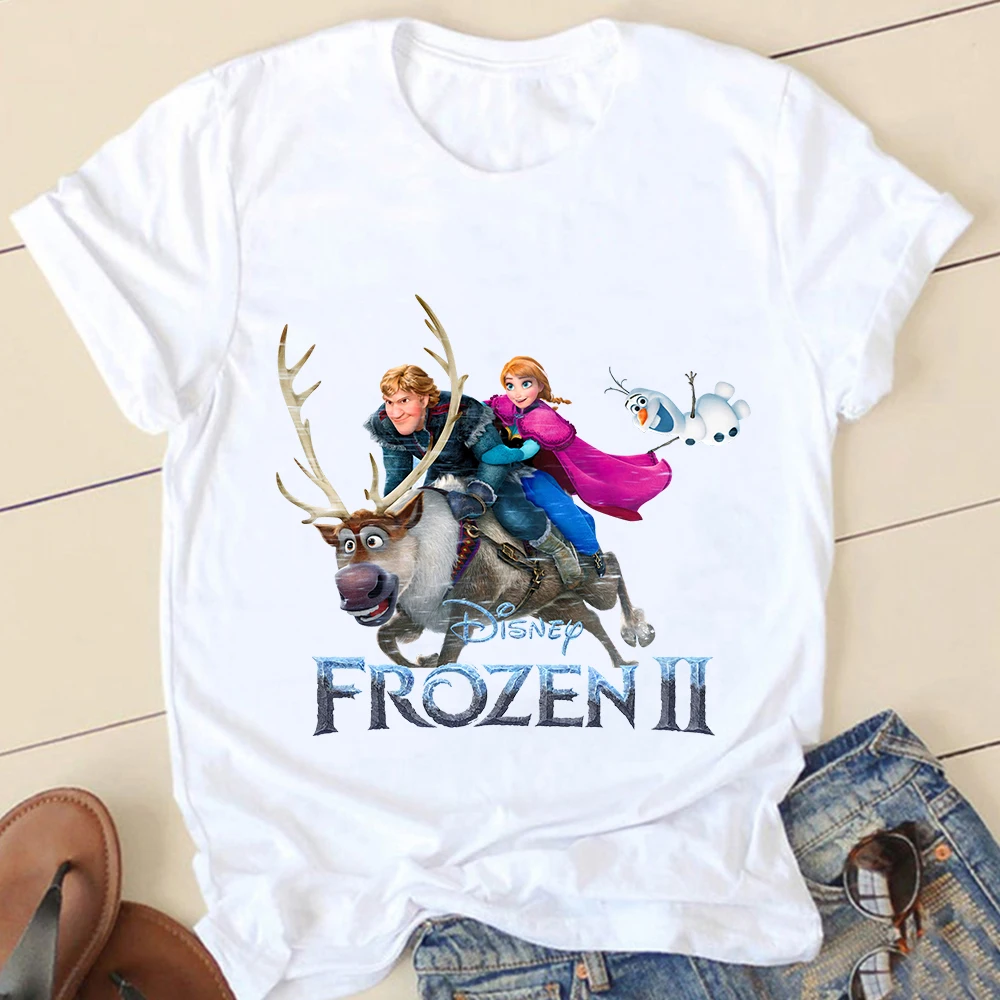 Frozen Elsa Anna Princess Patches Transfer Stickers for Clothes Iron-on Transfers for Clothing Hoodies Disney Anime Clothes Gift