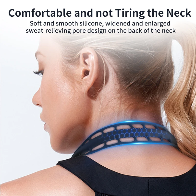 حامل مغناطيسي للرقبة للهاتف المحمول حامل هاتف للرقبة بدون استخدام اليد وكاميرا الحر وتسجيل الفيديو ودعامة بث مباشر ثابتة