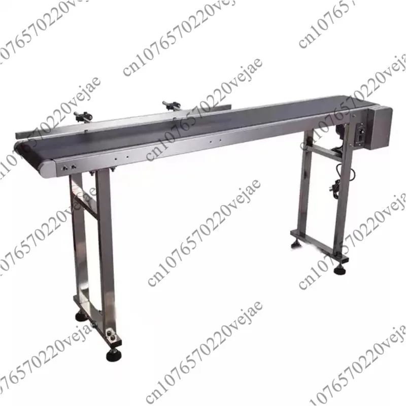 New Inkjet Printer Small Line Adjustable Speed Stainless Steel Conveyor For The Delivery Of Product Spray
