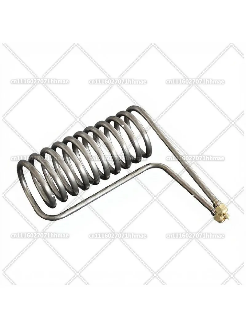 Refrigeration Seafood Fish Pond Titanium Tube Chiller Pure Titanium Heat Exchanger Evaporator