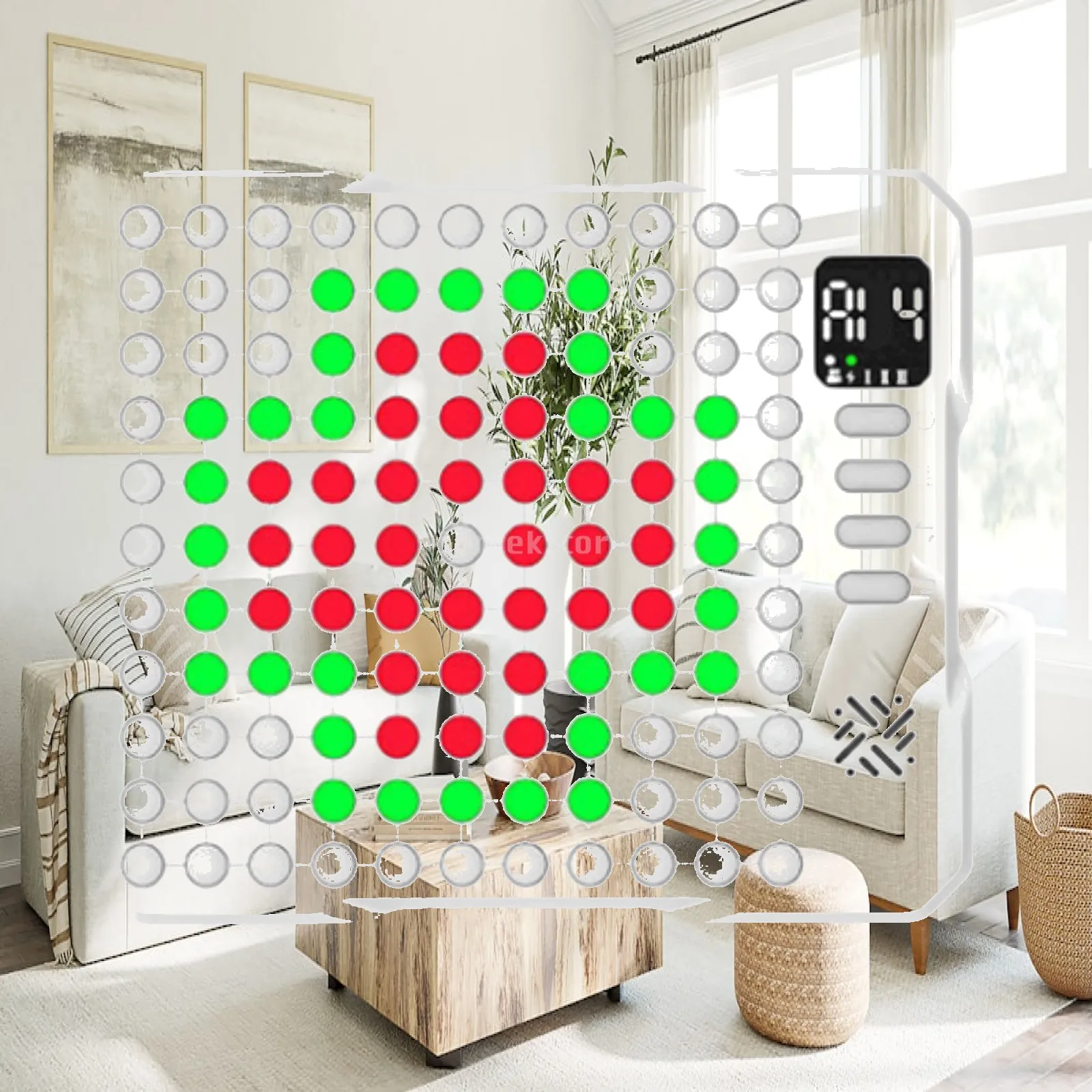 Multifunction Strategy Board Game for Players Kids Four in a Row Gobang Go Checkers Memory