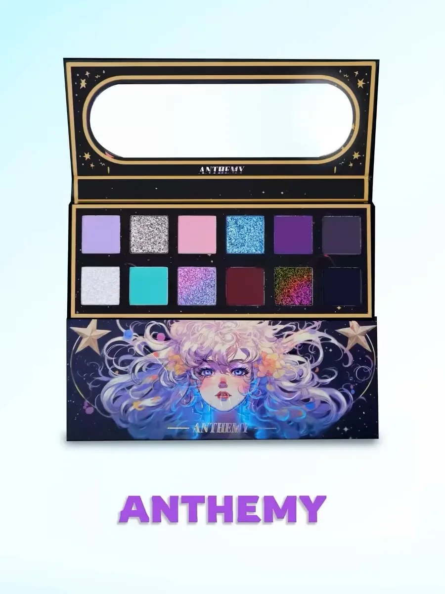 

Anthemy Backlight Butterfly 12 Colors Matte Pearl Chameleon Eyeshadow Palette