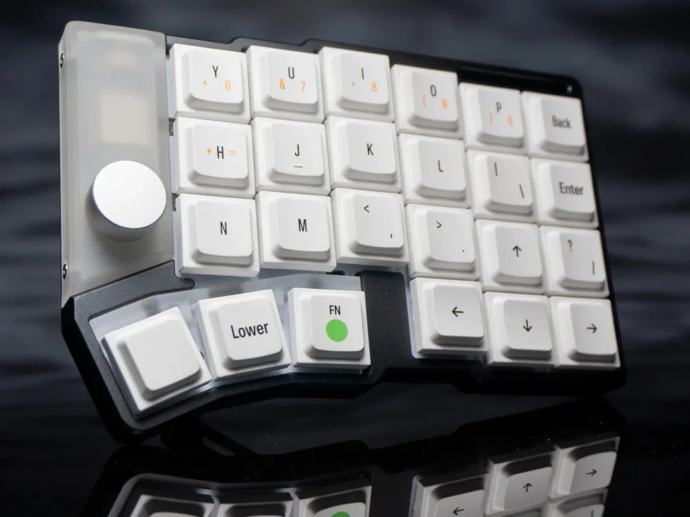 Kit Keyboard Cornix Wireless Tenting Knob Wired Bluetooth Choc V2 Split Dual Mode Aluminium in Line Fr4 Vial Teclado