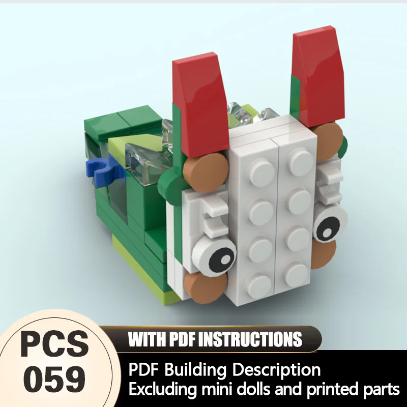 

Creators Animal Series Model MOC Building Bricks Nudibranch Modular Technology Gifts Holiday Assemble Children Toys Suit