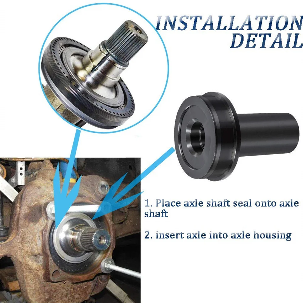 Medium Size 6695 Axle Shaft Installer for Ford 1998-2004 F-250 F-350 F-450 F550 4X4 Wheel Knuckle Vacuum Oil Seal Installer Auto