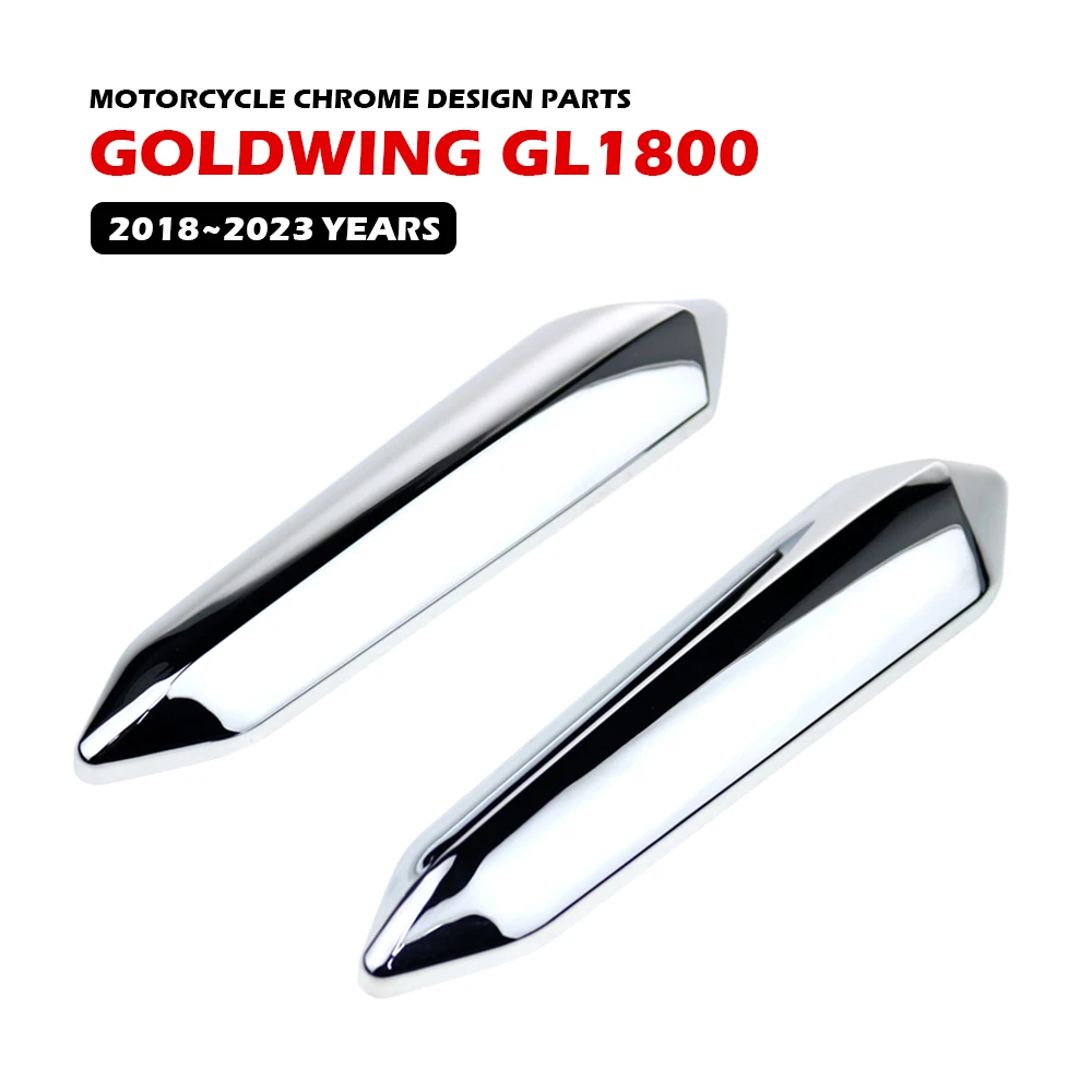 

Декоративная крышка для лобового стекла мотоцикла GOLD WING GL1800 для HONDA 2018 ~ 2023, универсальные хромированные дизайнерские аксессуары, запчасти