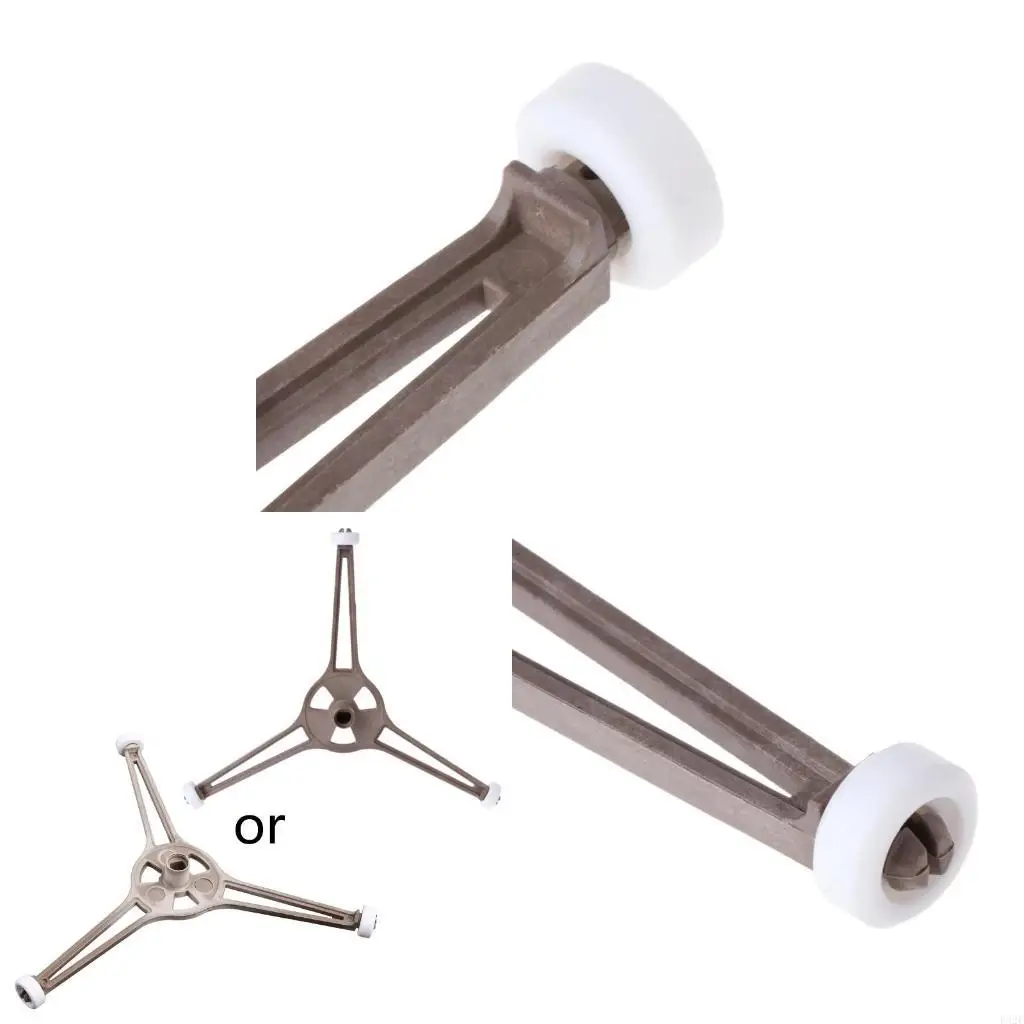 

F92F Microwave Oven Turntable Glass Roller Guide Holders Support Microwave Accessories