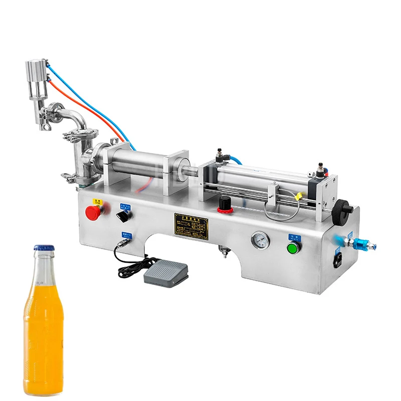 High Temperature Resistance of Commercial Single Head Liquid Filling Machines