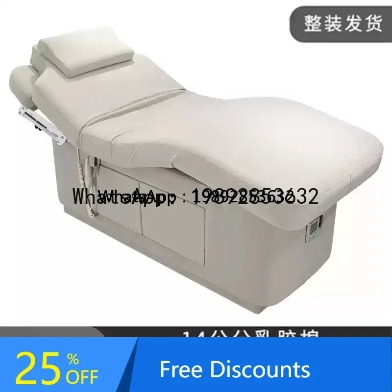 electric beauty  special constant temperature heating bed micro plastic spa multi-functional medical beauty embroidery bed